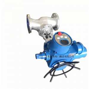 電動截止閥J941H-64  DN150（耐磨、耐高溫、